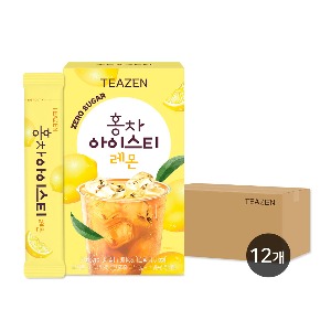 티젠 홍차 아이스티 레몬 10스틱X12박스 (1카톤)